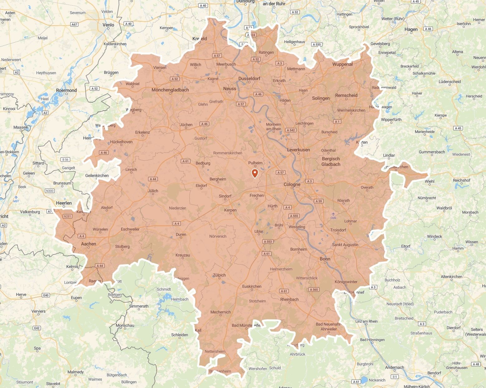 Unser Einsatzgebiet